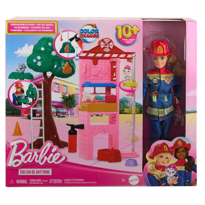 muneca-bombera-estacion-de-bomberos-barbie