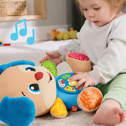 fisher-price-learning-fun-dog-cuddly-toy-bluelight-brown-jfd20