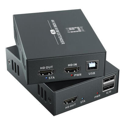 levelone-hdmi-over-cat5-6-extender-kit-4k-100m-negro
