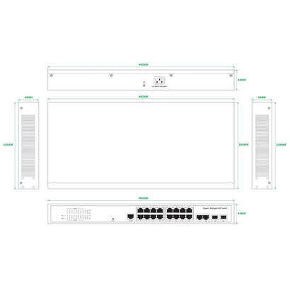 managed-layer-2-switch-16-gigabit-ports-2-gigabit-sfp