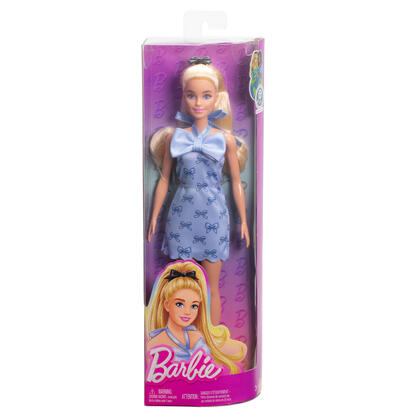 muneca-mattel-barbie-fashionista-blue-bows-hyt93 muneca-mattel-barbie-fashionista-blue-bows-hyt93