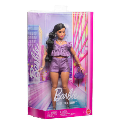 mattel-barbie-deluxe-style-im-violetaten-metallic-outfit-jfp43