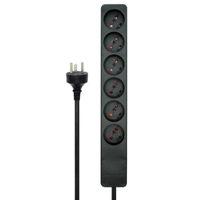 danish-power-strip-6-way-black-with-7m-edb-cable