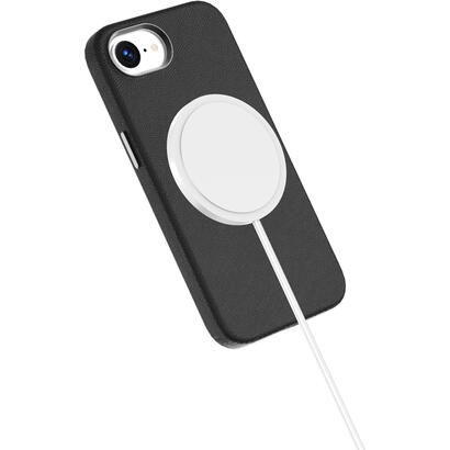 infinite-grs-venice-iphone-16e-black-leather-magnetic