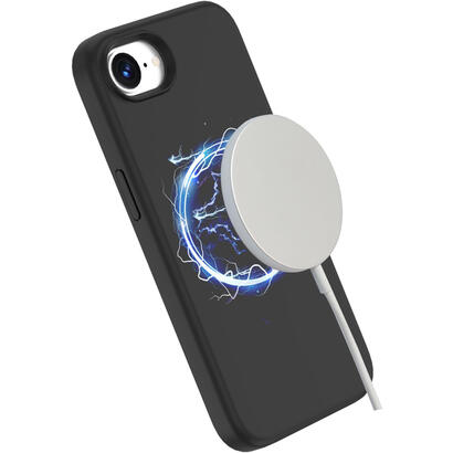 infinite-grs-rome-iphone-16e-black-magnetic-cover