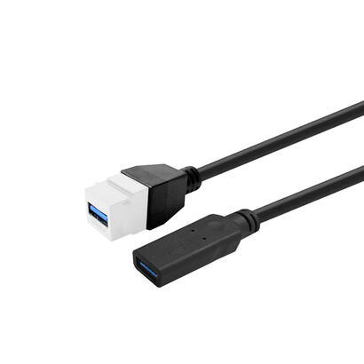 keystone-white-usb30-a-female-to-usb30-a-male