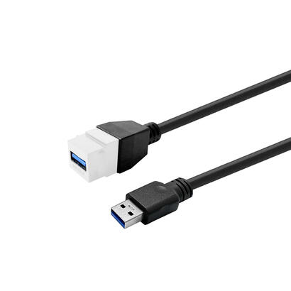 keystone-white-usb30-a-female-to-usb30-a-male