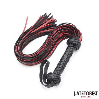 flogger-65cm-negro-y-rojo