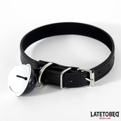 collar-con-cascabel-ajustable-negro