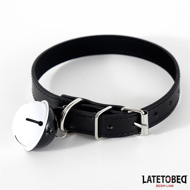 collar-con-cascabel-ajustable-negro