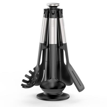 joseph-joseph-elevate-5-teiliges-silikon-untensilien-set-stander