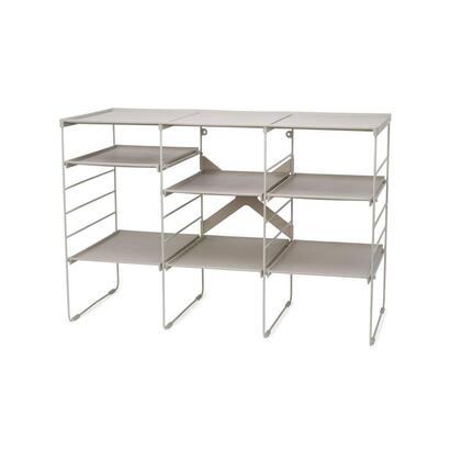 joseph-joseph-level-plus-large-adjustable-ecru-shoe-rack