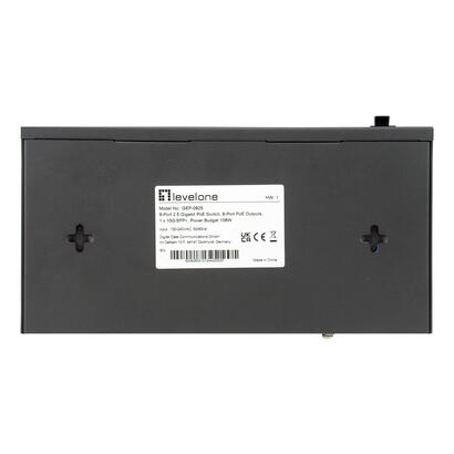 levelone-gep-0925-switch-no-administrado-25g-ethernet-10010002500-energia-sobre-ethernet-poe-negro