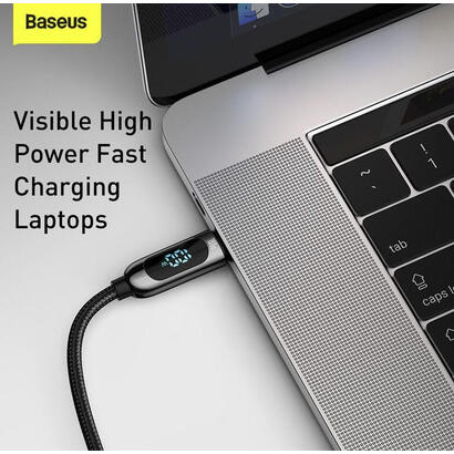 baseus-display-usb-c-do-usb-c-power-delivery-100w-1m-negro