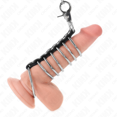 kink-7-anillos-pene-metal-38-cm-a-5-cm-conectados-con-polipiel-y-cadena-metal-100-cm