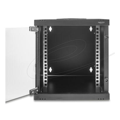 delock-43422-10-armario-de-red-6u-con-puerta-de-cristal-para-montaje-en-soporte-o-pared-240-mm-de-profundidad-capacidad-de-carga