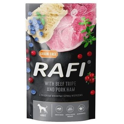 dolina-noteci-rafi-estomago-de-ternera-jamon-arandanos-comida-humeda-para-perros-500g