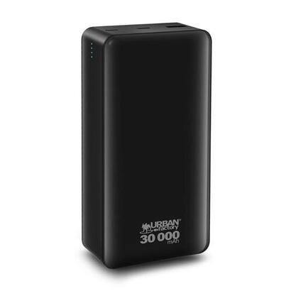 urban-factory-juicee-max-powerbank-30000mah-entrada-usb-c-salida-usb-c-y-usb-a-negro