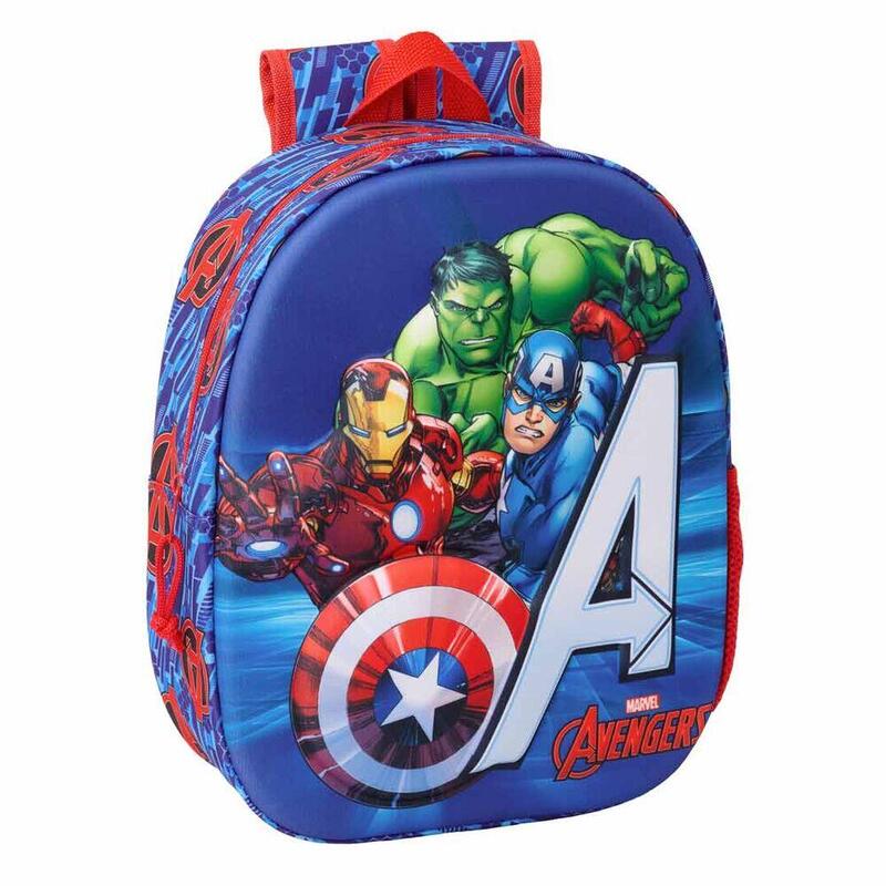 mochila-3d-los-vengadores-avengers-marvel-33cm