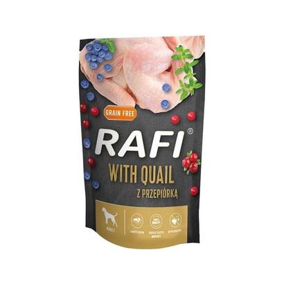 dolina-noteci-rafi-with-quail-comida-humeda-para-perros-500g
