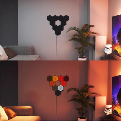 nanoleaf-shapes-negro-hexagons-starter-kit-9-panels