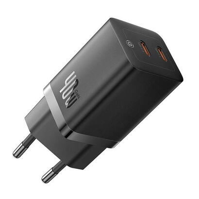 baseus-gan5-pro-40w-universal-negro-corriente-alterna-carga-rapida-interior