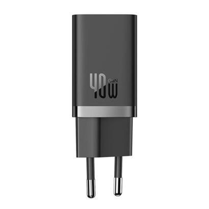baseus-gan5-pro-40w-universal-negro-corriente-alterna-carga-rapida-interior