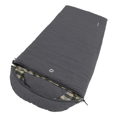 saco-de-dormir-outwell-camper-cremallera-izquierda-gris