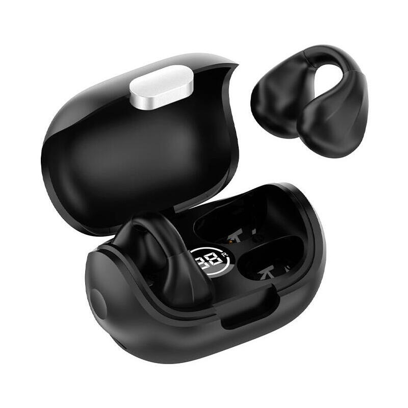 cool-auriculares-stereo-bluetooth-earbuds-clip-negro