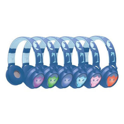 auriculares-inalambricos-luminosos-bluetooth-stitch-disney