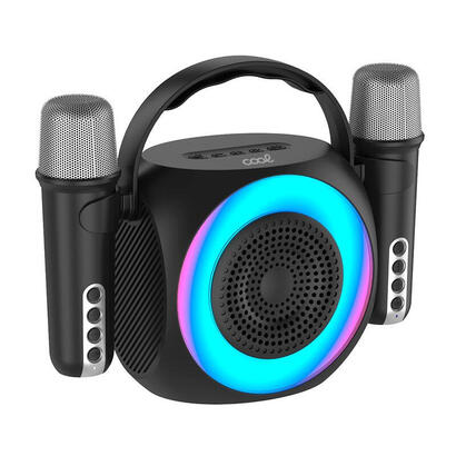 altavoz-cool-bluetooth-universal-musica-6w-mini-karaoke-party-2-microfonos-negro