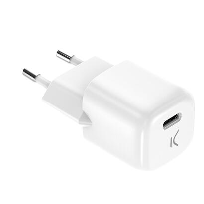 ksix-cargador-mini-red-electrica-blanco-usb-c-20w-carga-rapida