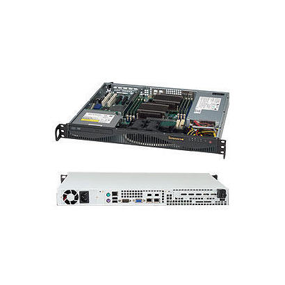 supermicro-superchassis-512f-350b1-estante-negro-350-w