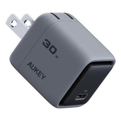 aukey-pa-c1-wall-charger-30w-gray