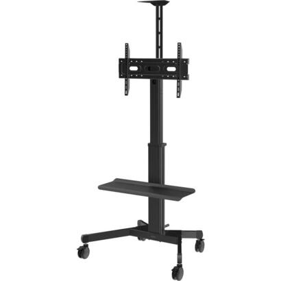 vision-x-series-vfm-f22-carrito-altura-ajustable-para-pantalla-lcd-acero-aluminio-negro-mate-tamano-de-pantalla-31-80
