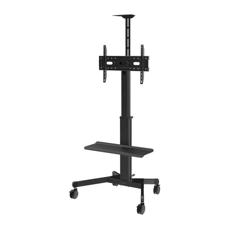 vision-x-series-vfm-f22-carrito-altura-ajustable-para-pantalla-lcd-acero-aluminio-negro-mate-tamano-de-pantalla-31-80