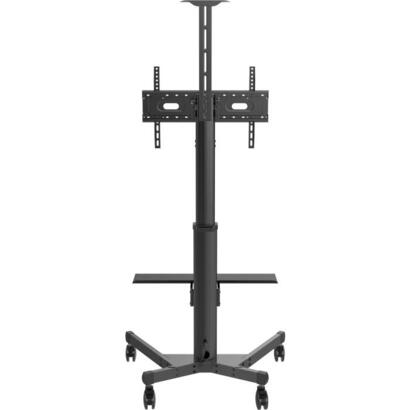 vision-x-series-vfm-f22-carrito-altura-ajustable-para-pantalla-lcd-acero-aluminio-negro-mate-tamano-de-pantalla-31-80
