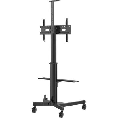 vision-x-series-vfm-f22-carrito-altura-ajustable-para-pantalla-lcd-acero-aluminio-negro-mate-tamano-de-pantalla-31-80