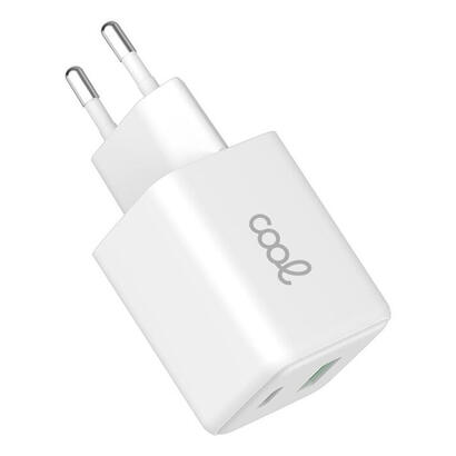 cool-cargador-red-universal-ultra-fast-dual-pd-tipo-c-usb-45w-gan-blanco