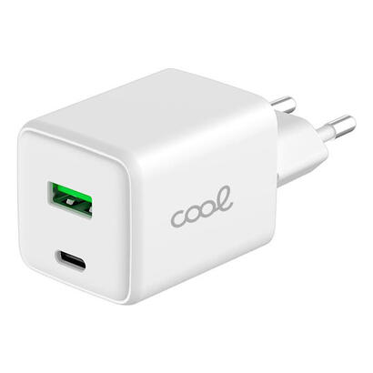 cool-cargador-red-universal-ultra-fast-dual-pd-tipo-c-usb-45w-gan-blanco