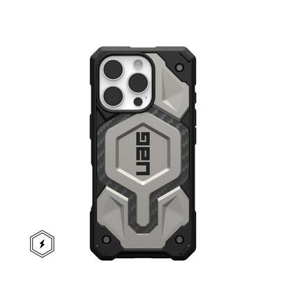 funda-uag-monarch-pro-con-magsafe-anade-titanio-apple-iphone-16-pro