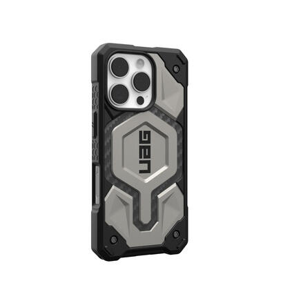 funda-uag-monarch-pro-con-magsafe-anade-titanio-apple-iphone-16-pro