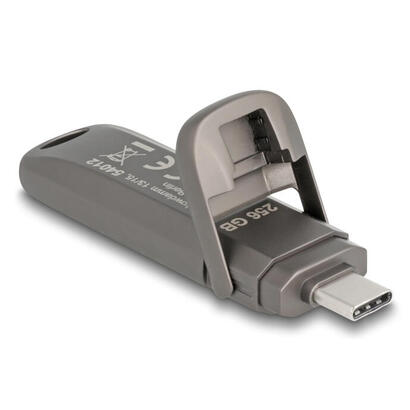stick-delock-usb-20-gbps-usb-c-speicherstick-256gb-lesegeschwindigkeit-1980mb-s-metallgehuse