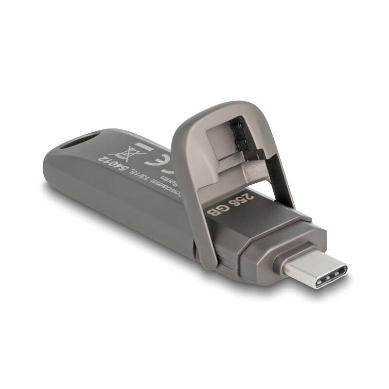 stick-delock-usb-20-gbps-usb-c-speicherstick-256gb-lesegeschwindigkeit-1980mb-s-metallgehuse