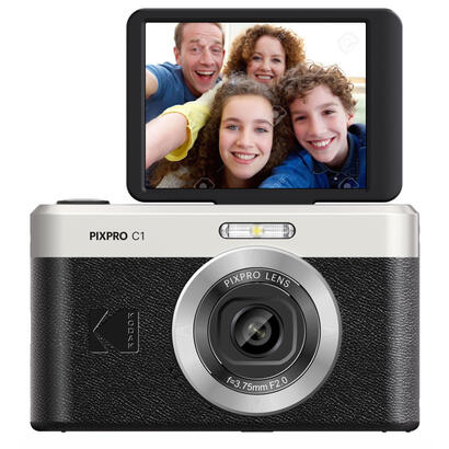 camara-digital-kodak-pixpro-c1-13mp-zoom-optico-4x-negra