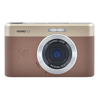 camara-digital-kodak-pixpro-c1-13mp-zoom-optico-4x-marron