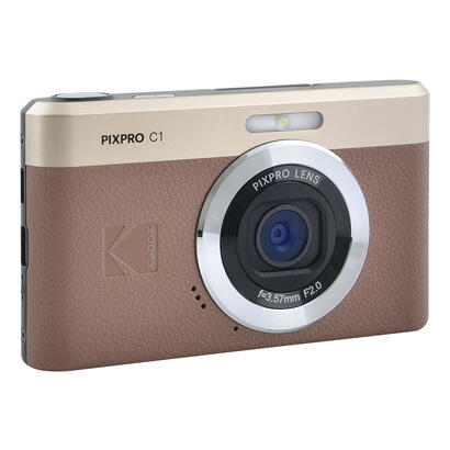 camara-digital-kodak-pixpro-c1-13mp-zoom-optico-4x-marron