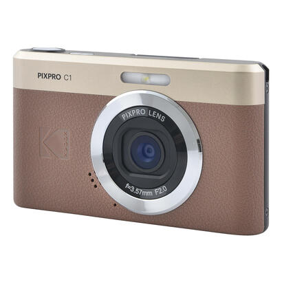 camara-digital-kodak-pixpro-c1-13mp-zoom-optico-4x-marron