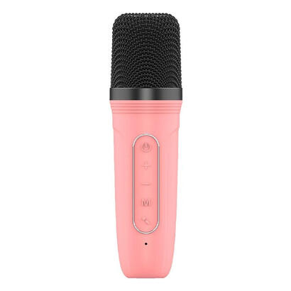 altavoz-karaoke-cool-mini-karaoke-6w-rosa