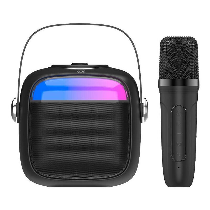 altavoz-karaoke-cool-mini-karaoke-6w-negro
